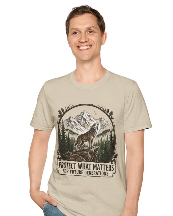 Protect What Matters tee, worn